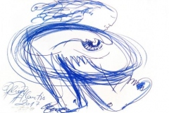 MIT DEM HERZEN SEHEN70 x 100 cm, 2017, Mischtechnik auf PapierWV-Nr. 28.35._UNIKATStatus: lieferbar